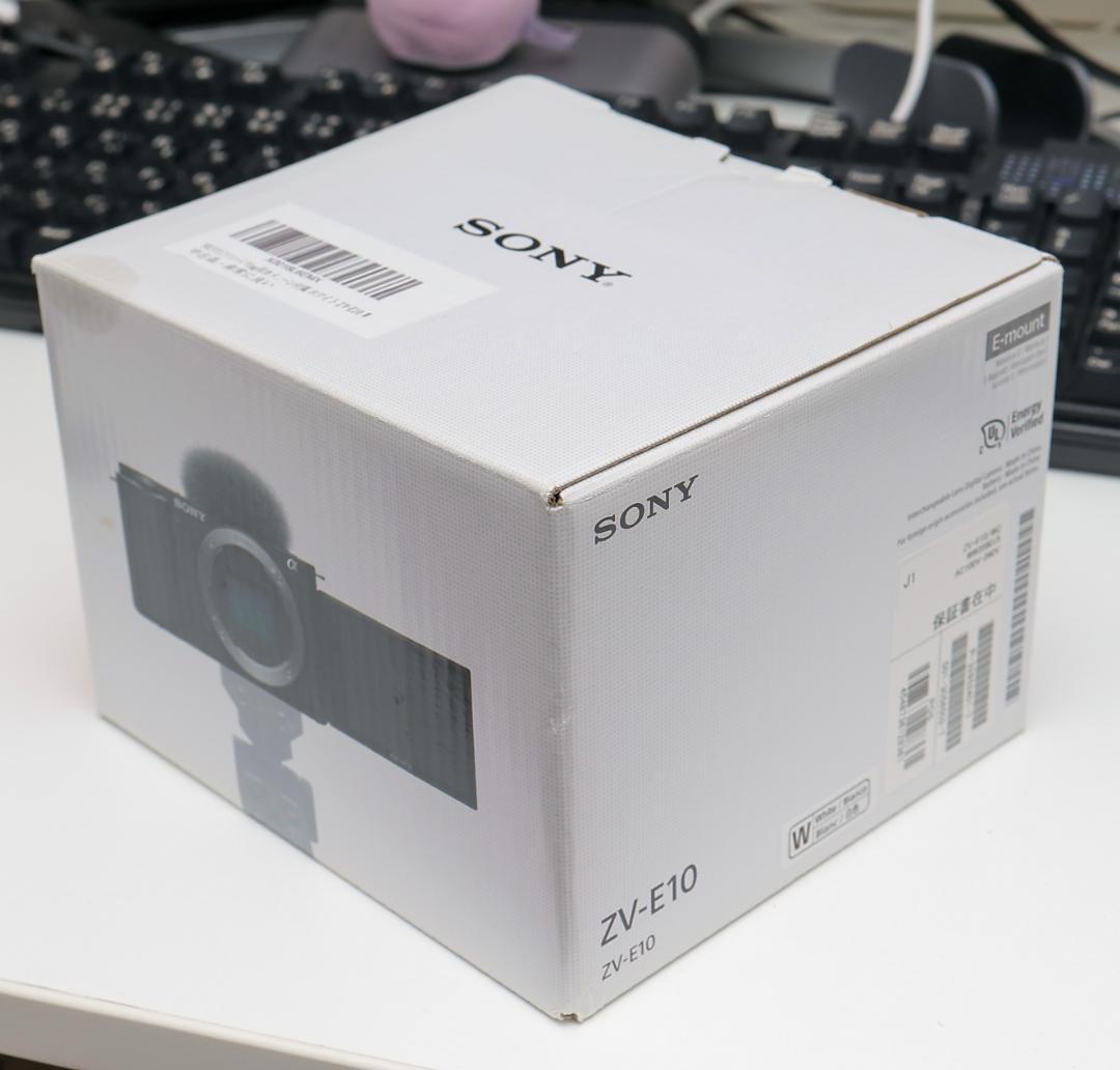 Sony ZV-E10 ボディ（動画撮影メイン／付属品あり）