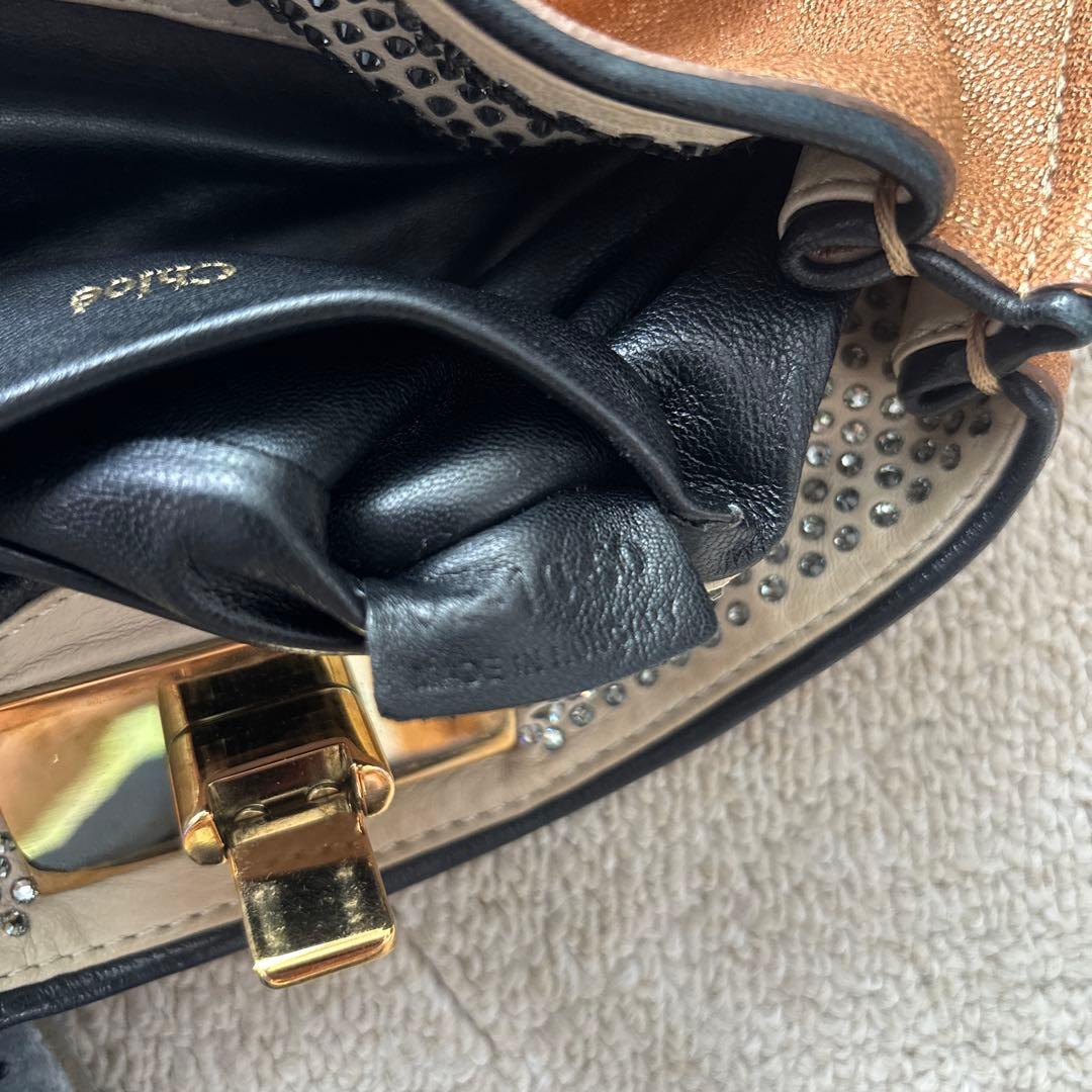 Chloē/クロエ　クラッチバッグ　ゴールド 美品