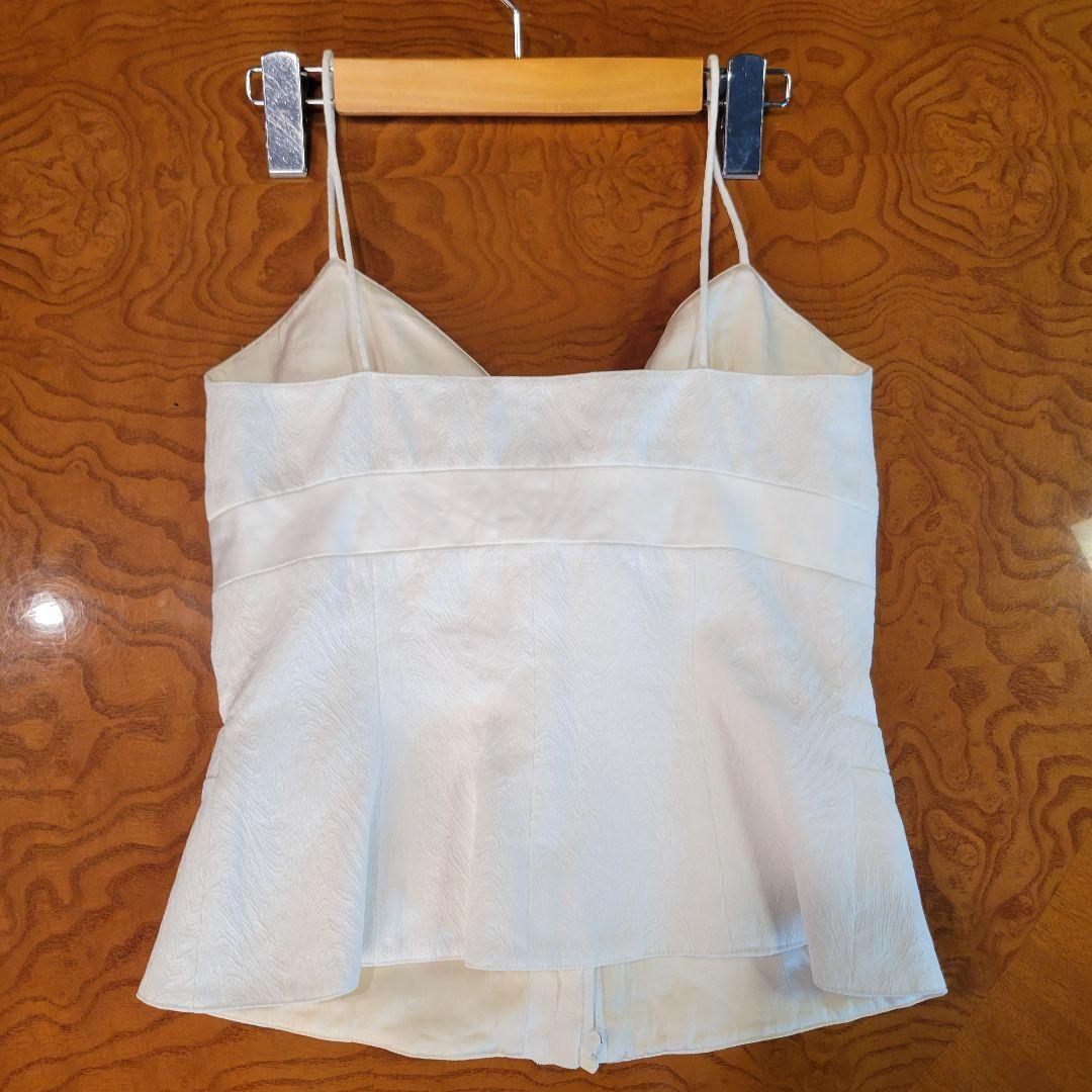 VALENTINO NIGFT ホワイト リボン ビスチェ