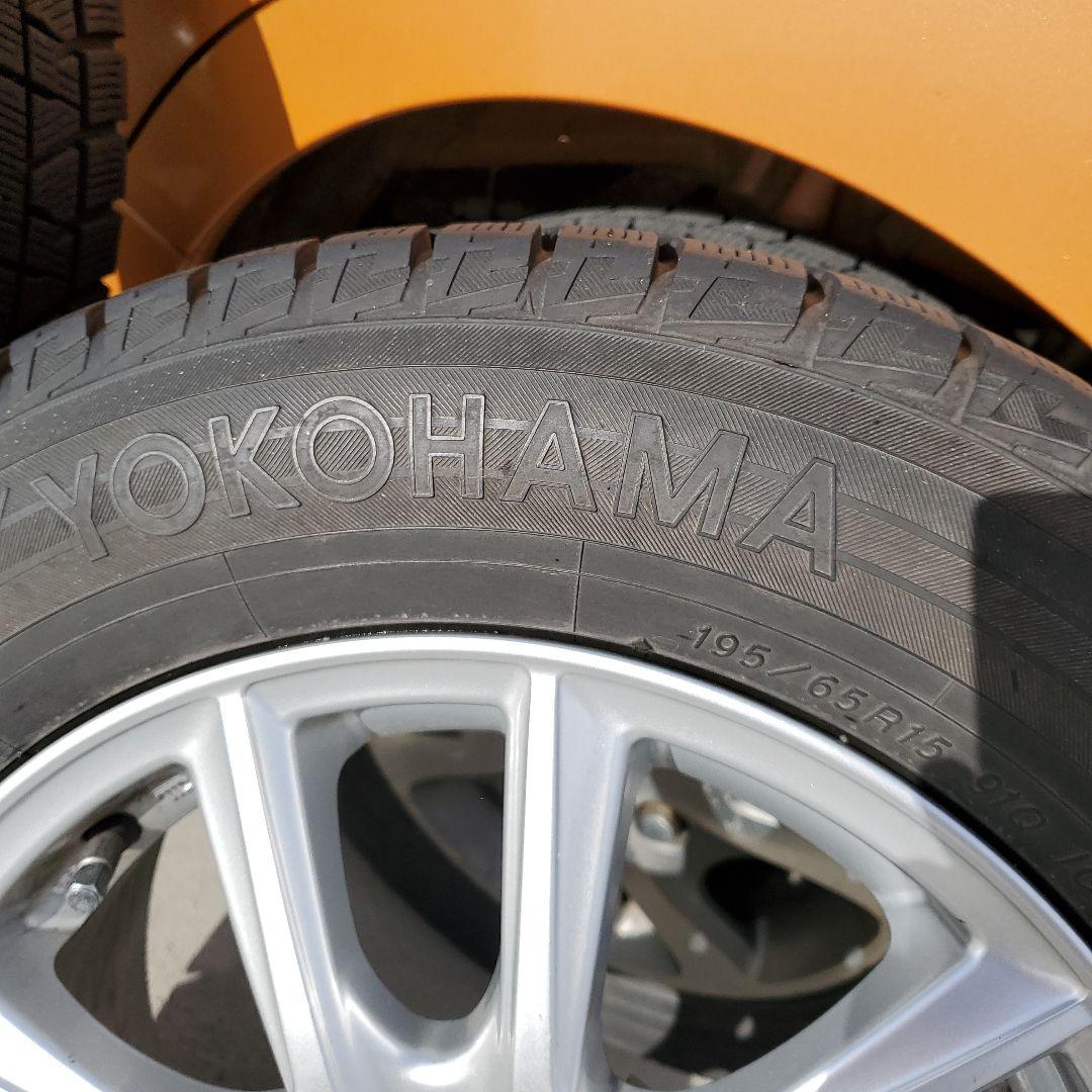 195/65R15 IG50 スタッドレスタイヤ・ホイールセット　プリウス