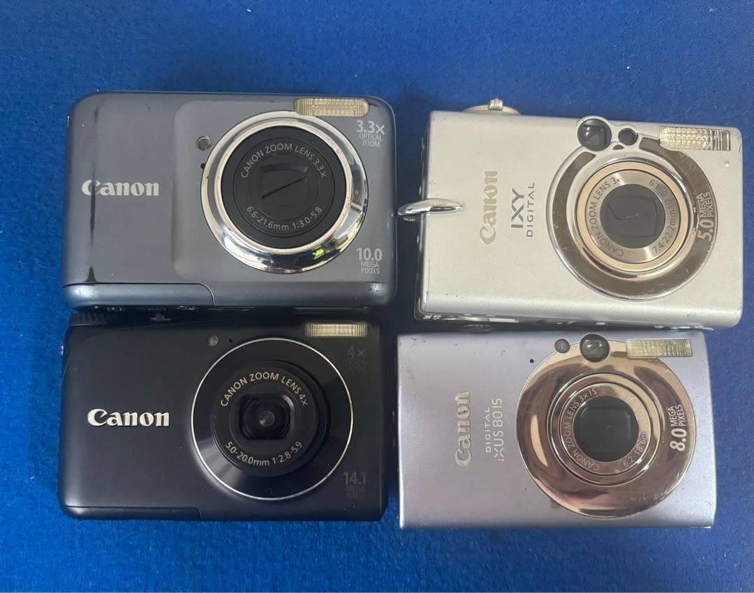Canon IXY デジタルカメラ 4台セット