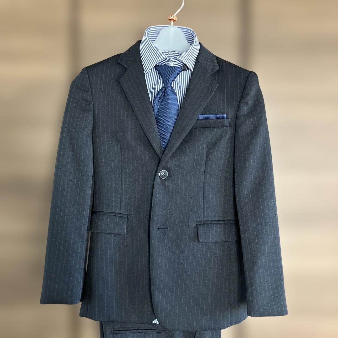 卒業式　ベーシックスーツ5点　 150cm