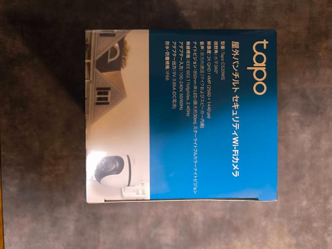 【未開封】TP-Link Tapo C520WS/A 防犯カメラ 屋外カメラ