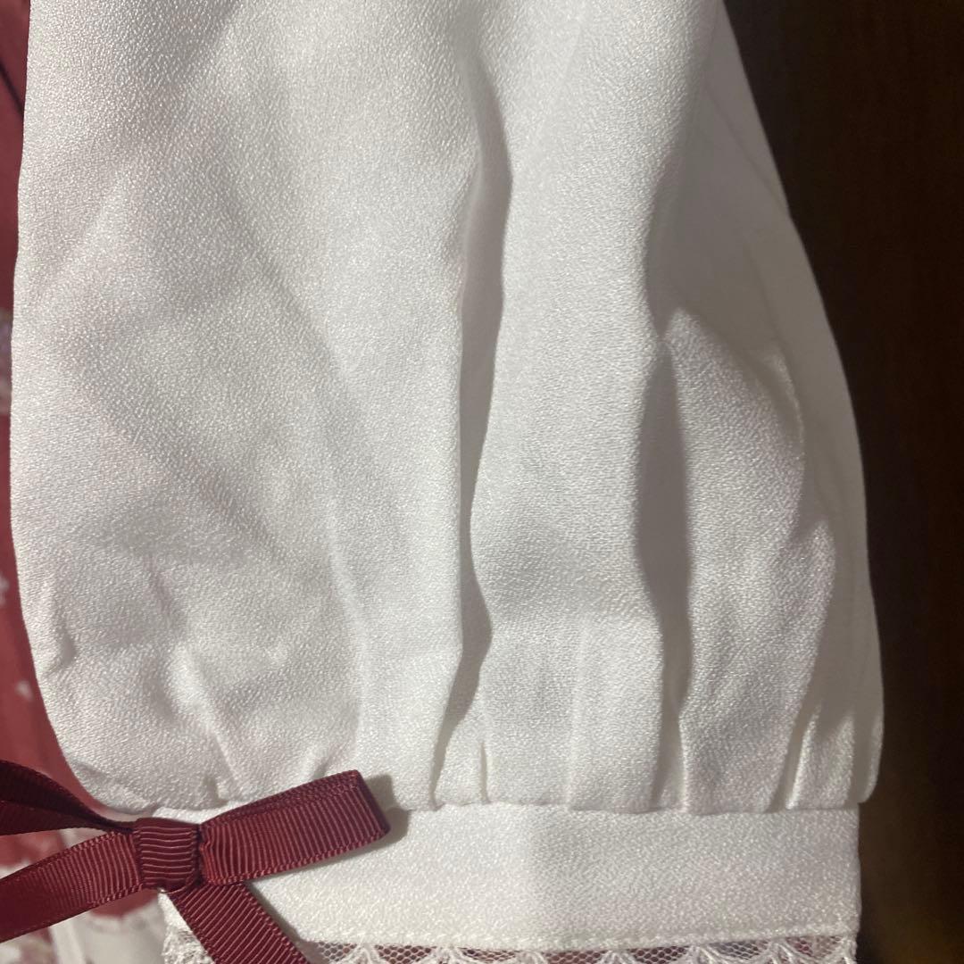 LIZLISA リズリサ Whip Bear  Cafe柄ワンピース