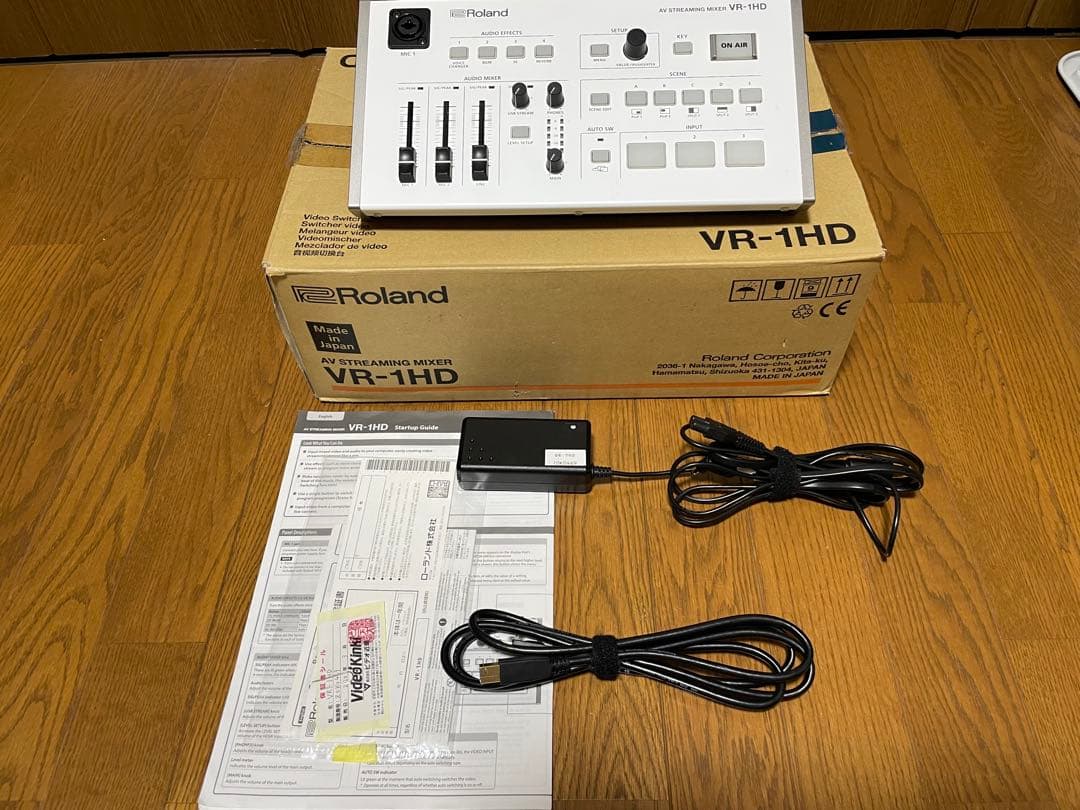 【中古良品】Roland AVストリーミングミキサー VR-1HD
