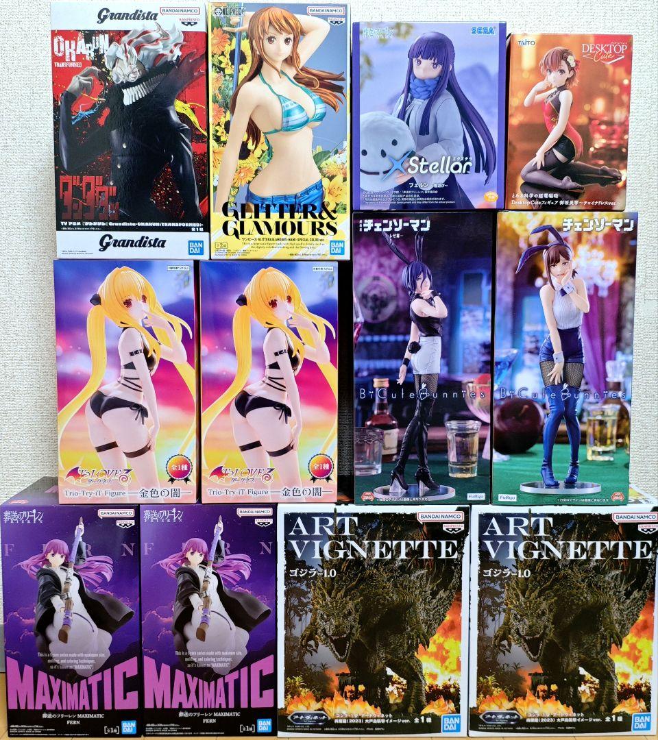 最新 フィギュア レア プライズ 12 体 セット まとめ アニメ 漫画 映画