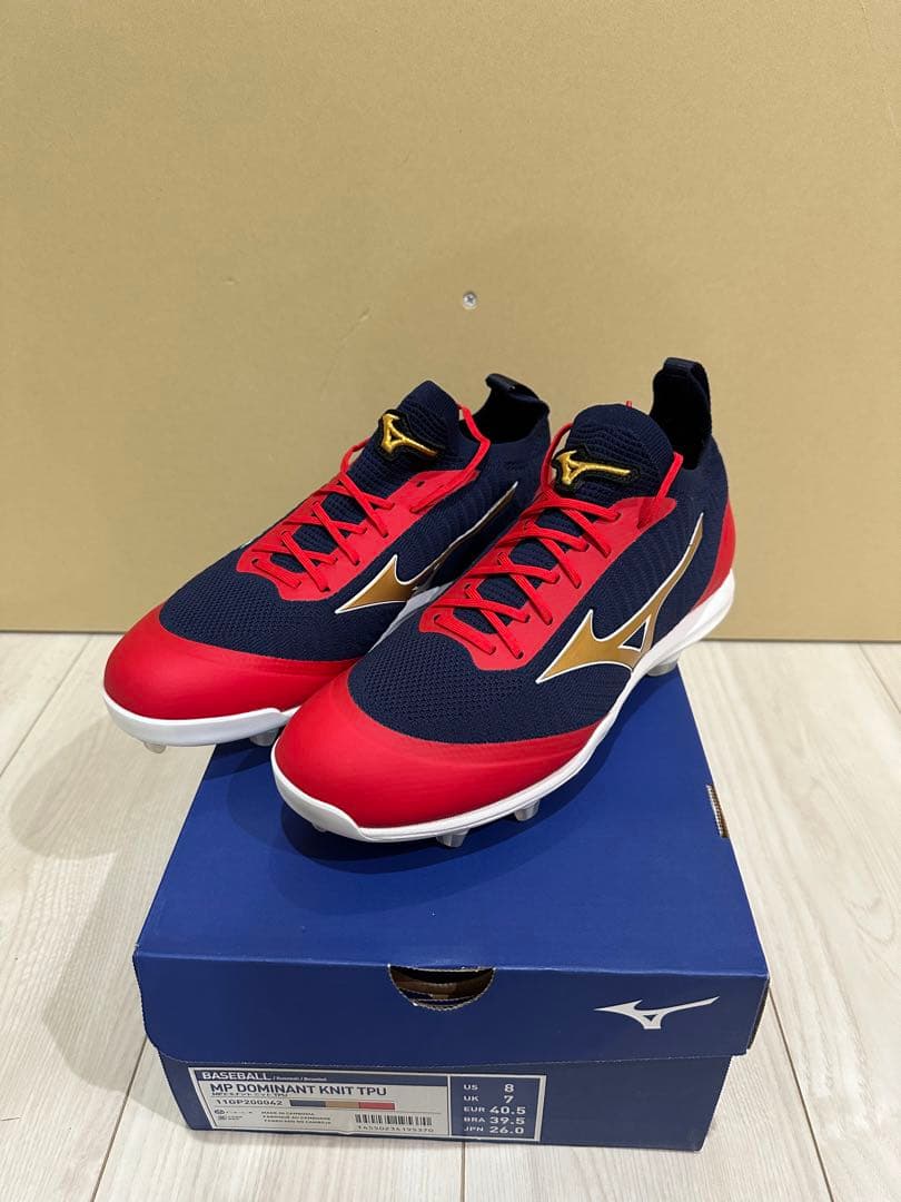 新品　ミズノプロ　ドミナント　限定　前田健太モデル　26cm