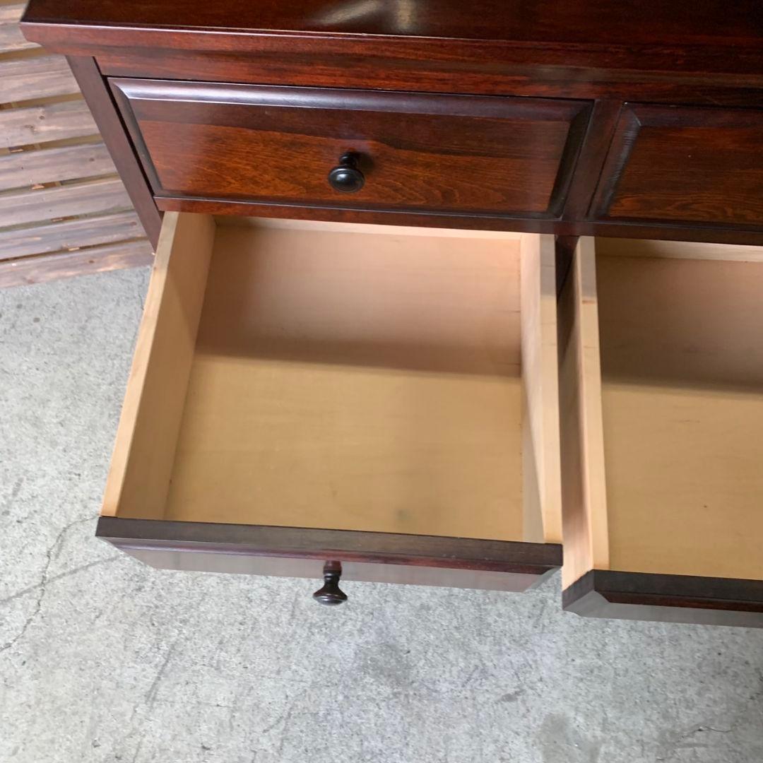 H589\" 古潭民芸家具 タンス 8杯 W1190