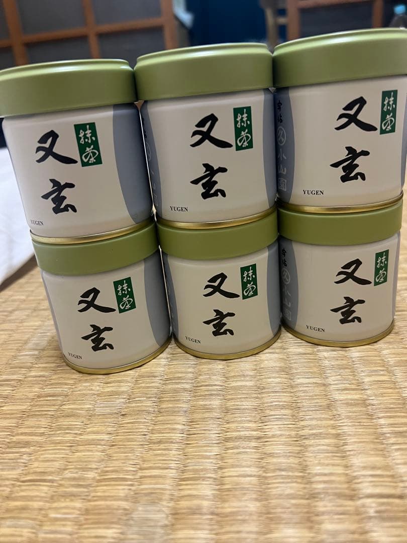 国産抹茶 粉末緑茶 6缶セット