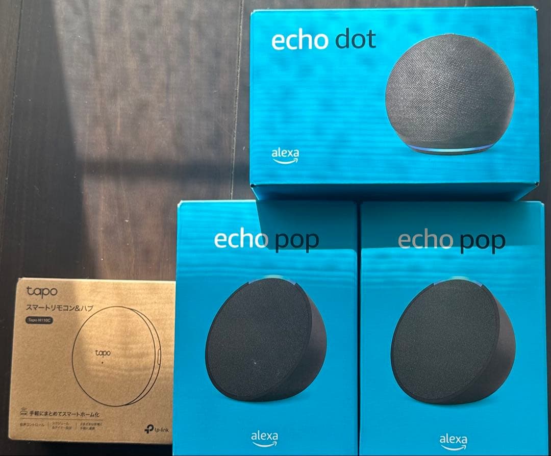 Amazon Echo Dot&EchoPopスマートリモコン&ハブ 4個セット