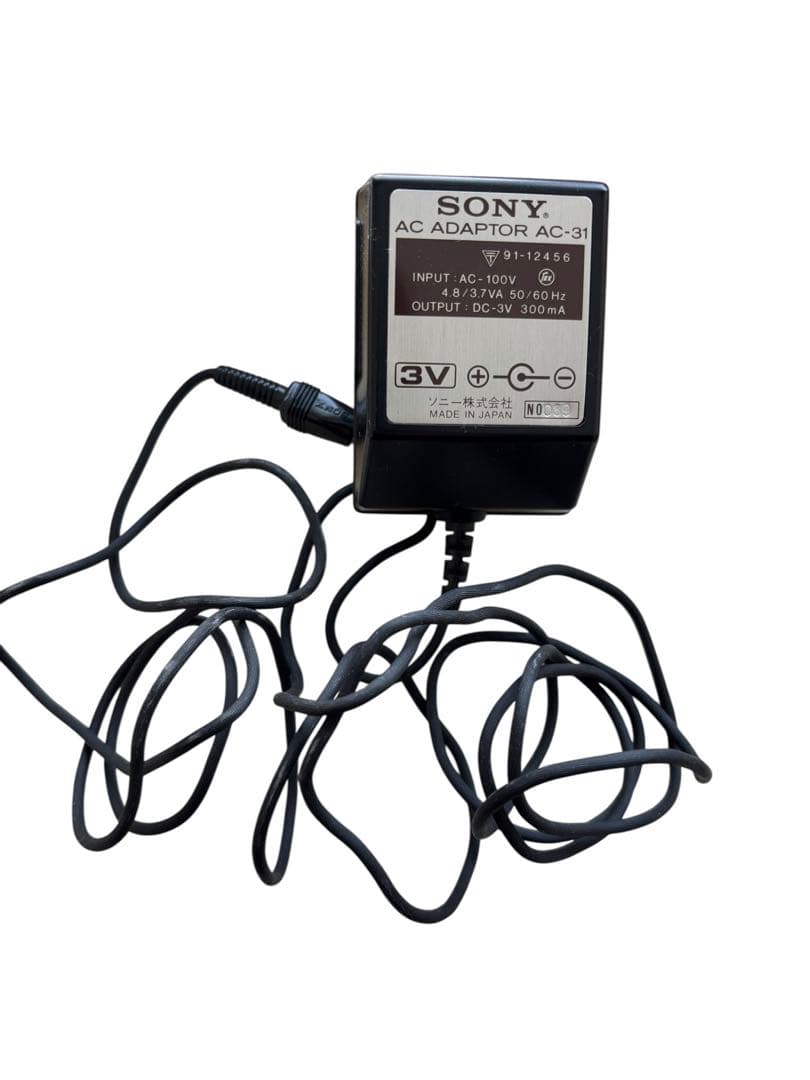 SONY カセットコーダー TCM-280 レザーケース　昭和レトロ 動作未確認