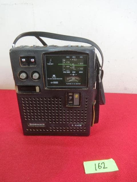 162：SONY ICF-5500　ソニー　ラジオ　ジャンク
