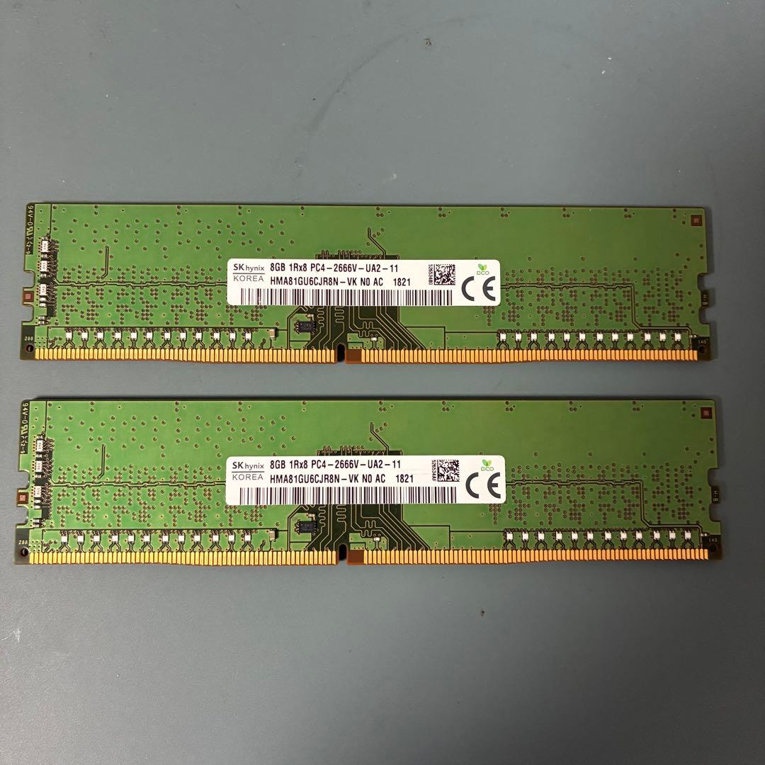 メモリー SK Hynix 16GB (8GBx2) DDR4 2666MHz