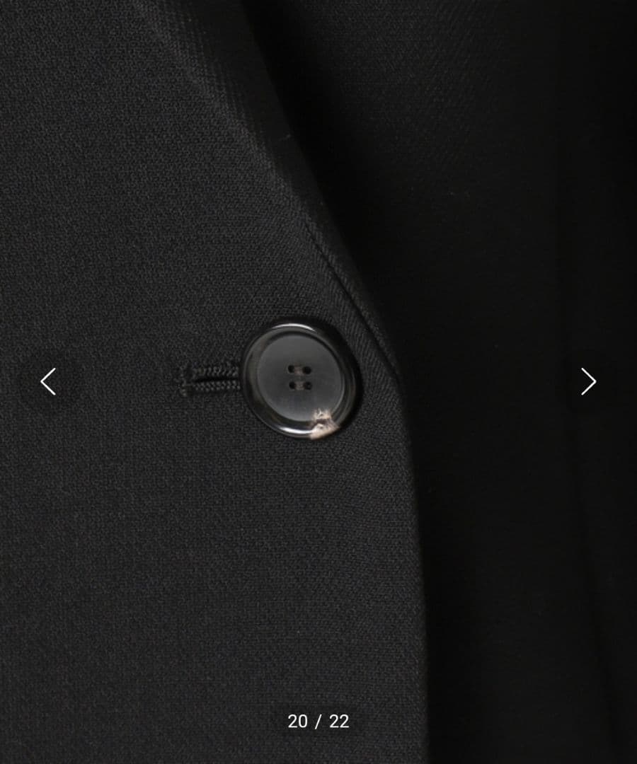 【新品未使用】Deuxieme Class ウール ダブルクロスジャケット