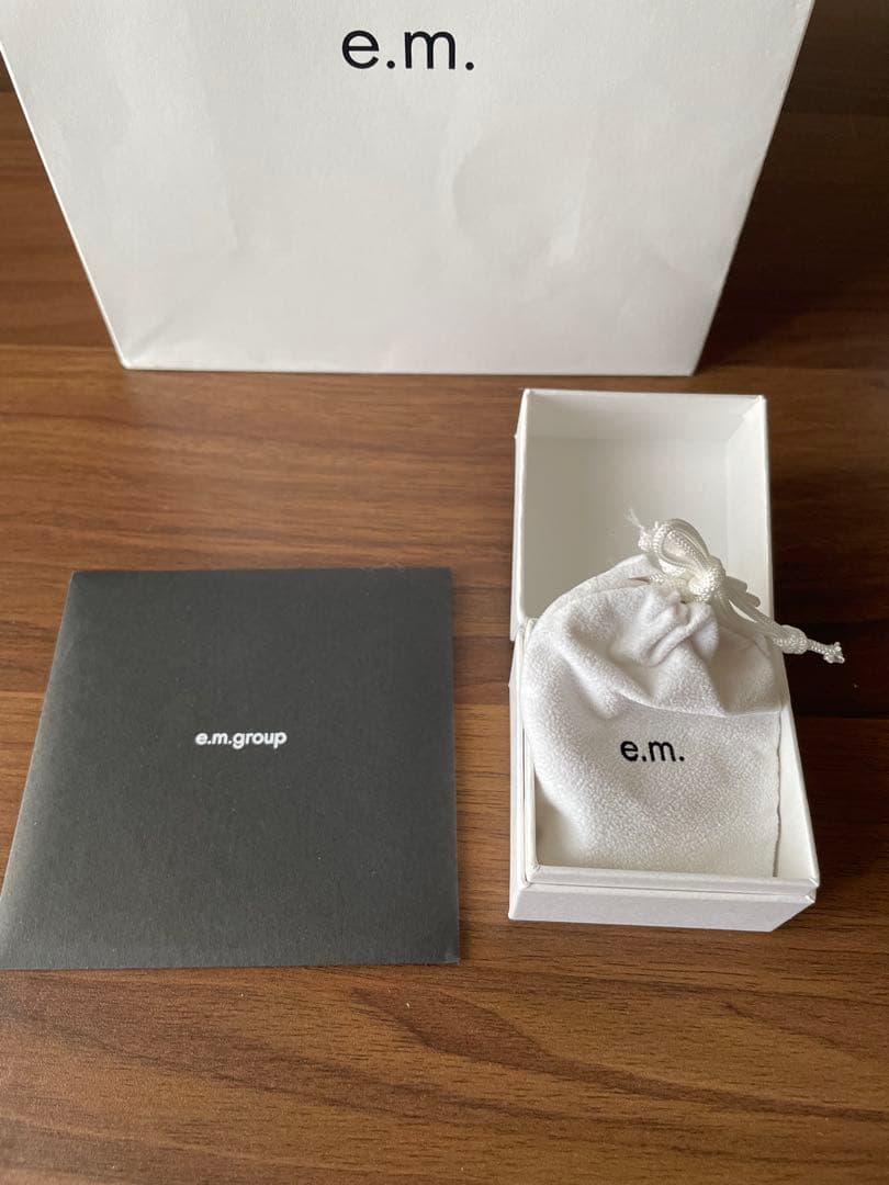 aiko着 e.m. イーエム シルバー スタッズ バングル