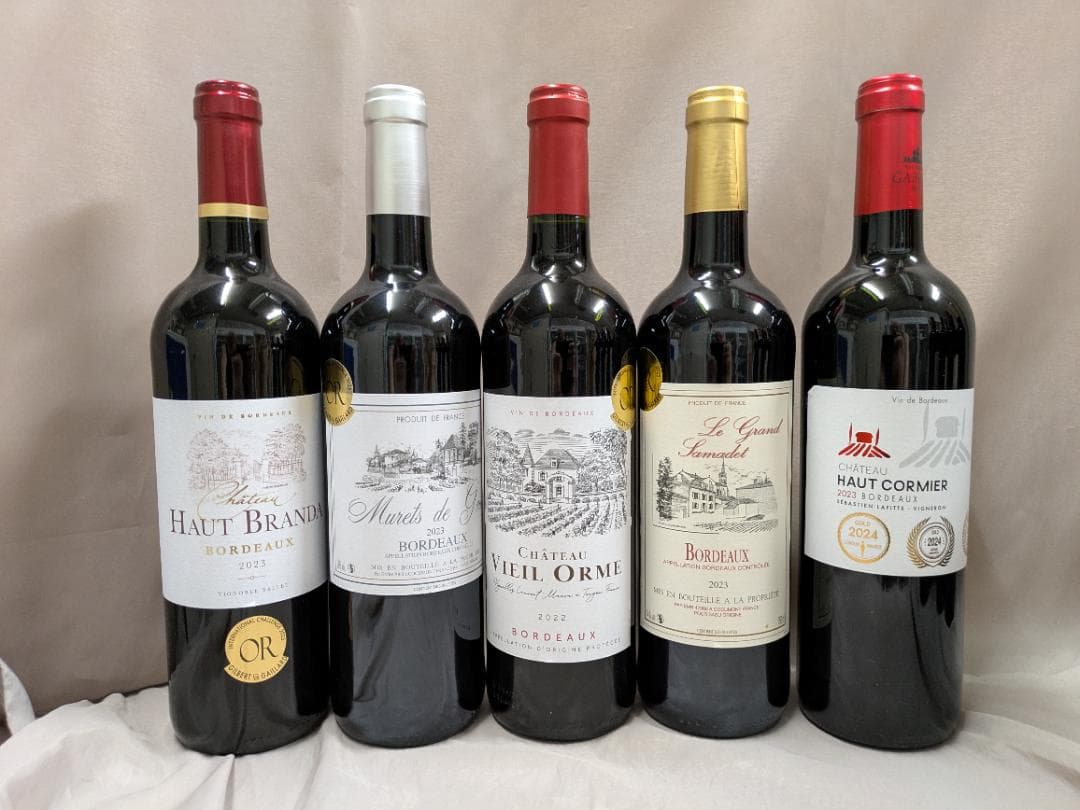 オーメドック,メドック含 ボルドー金賞などAO　赤 12本セット　750ml