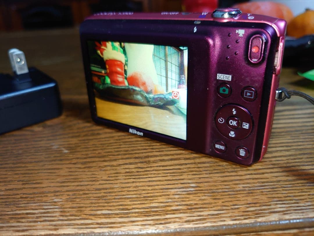 Nikon COOLPIX デジタルカメラ ピンク S3500 動作品