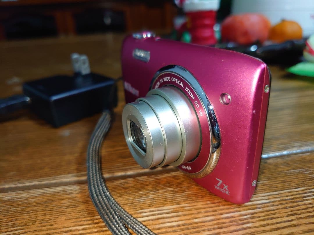 Nikon COOLPIX デジタルカメラ ピンク S3500 動作品