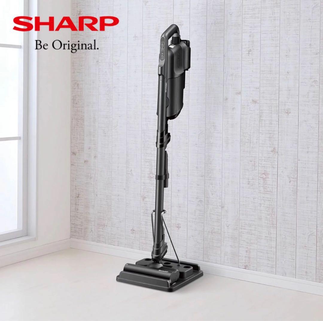 シャープ 紙パック式コードレススティッククリーナー ブラック EC-KR2-B