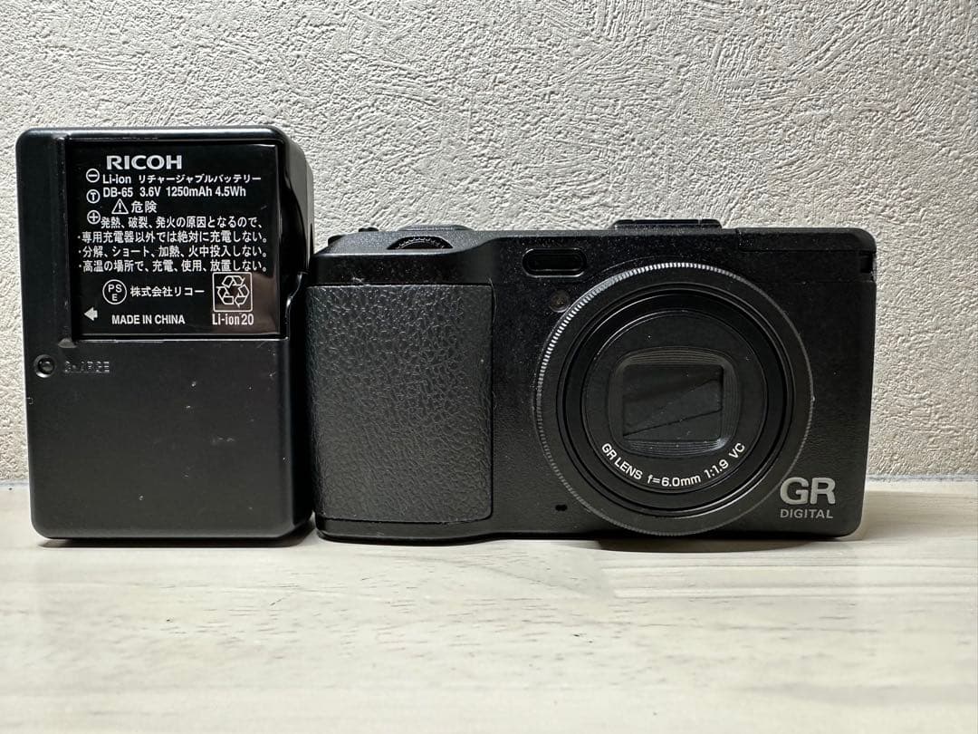 RICOH GR DIGITAL Ⅳ ブラック コンパクトデジタルカメラ