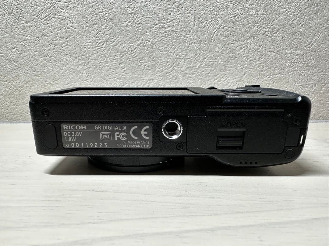 RICOH GR DIGITAL Ⅳ ブラック コンパクトデジタルカメラ