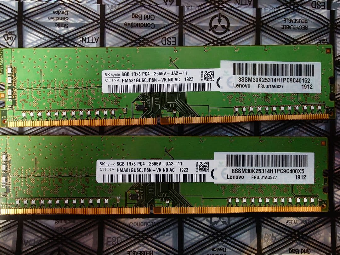 Hynix DDR4 2666 16GB (8x2)③