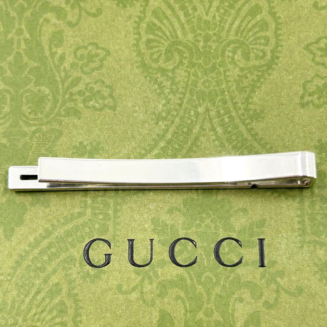 美品✨　グッチ　GUCCI ネクタイピン　インフィニティ　シルバー　Ag925
