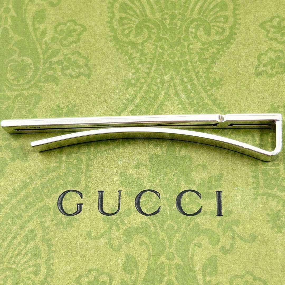 美品✨　グッチ　GUCCI ネクタイピン　インフィニティ　シルバー　Ag925