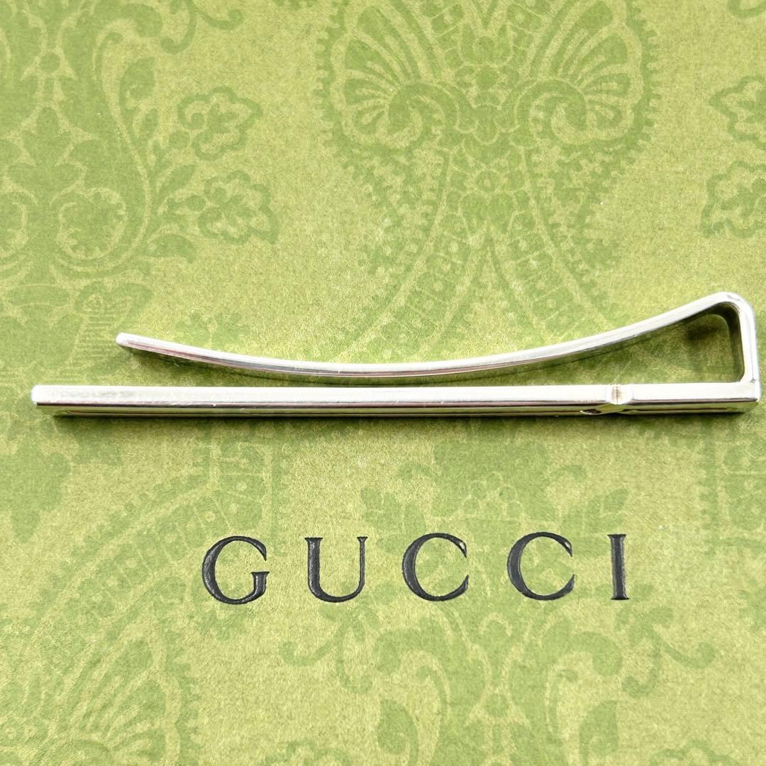 美品✨　グッチ　GUCCI ネクタイピン　インフィニティ　シルバー　Ag925