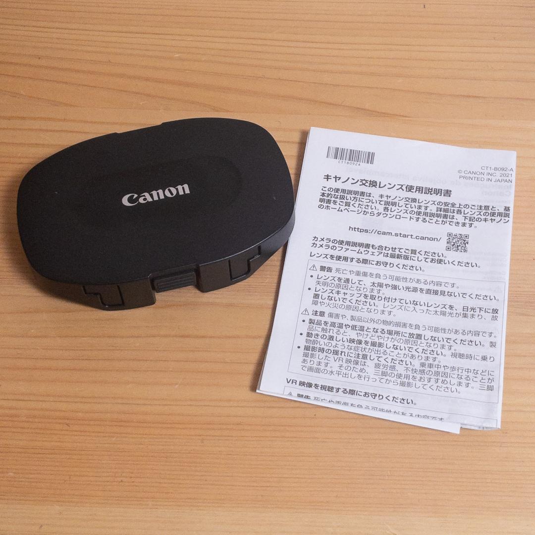 レンズ(単焦点) RF5.2mm F2.8 L DUAL FISHEYE