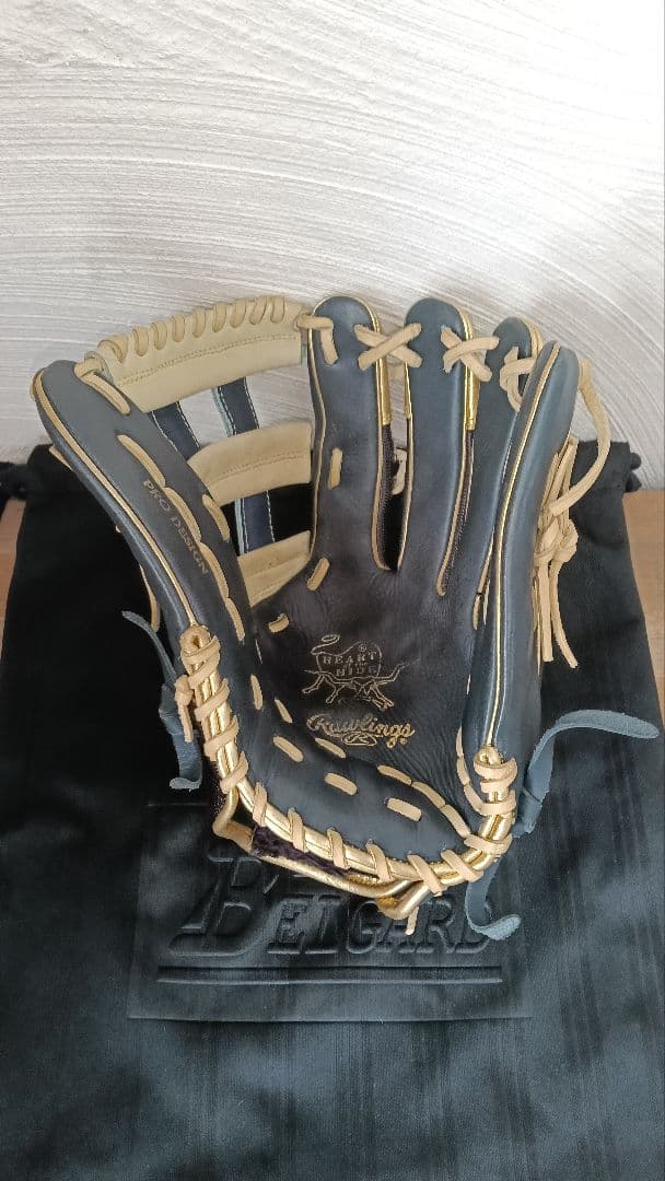 カズ　Rawlings 軟式　外野グラブ The Gold Glove