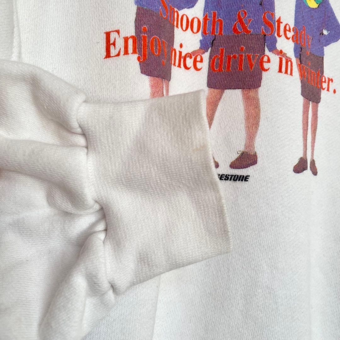 レア♡90s ブリヂストン 菊池桃子 スウェット 企業物 BRIDGESTONE
