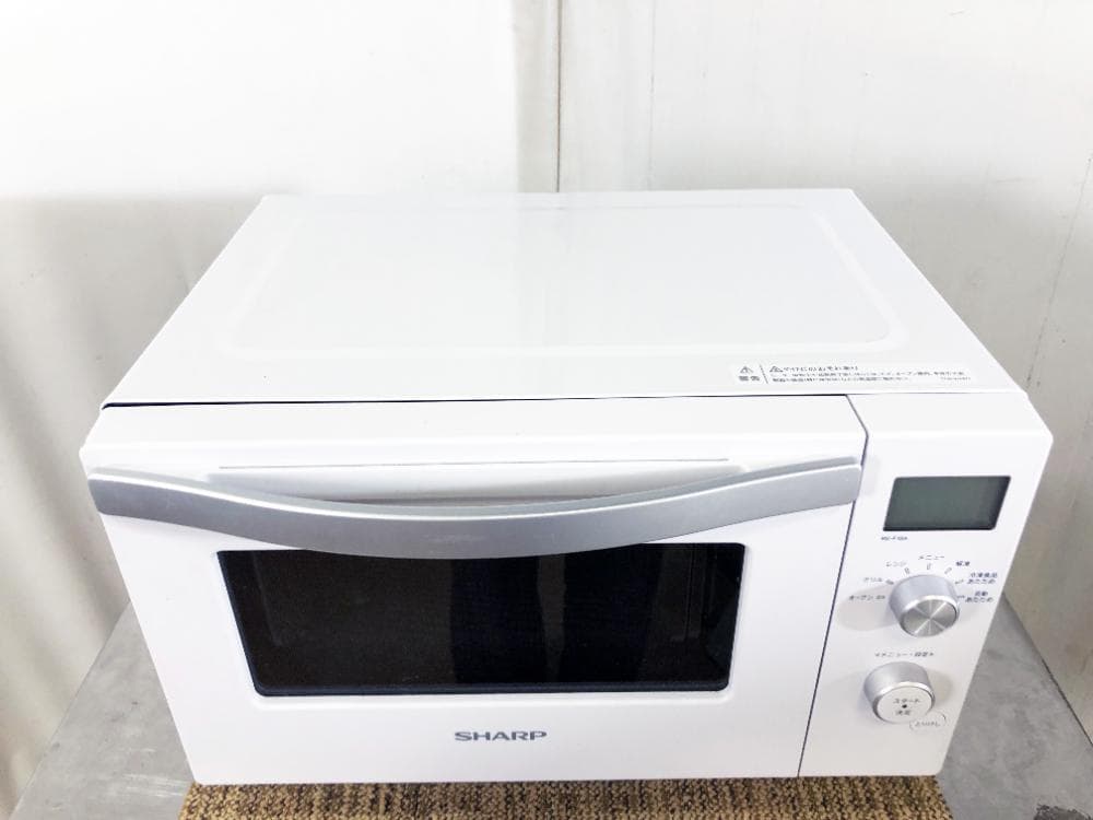 ★美品 中古★SHARP 18L オーブンレンジ【RE-F18A-W】FZK6