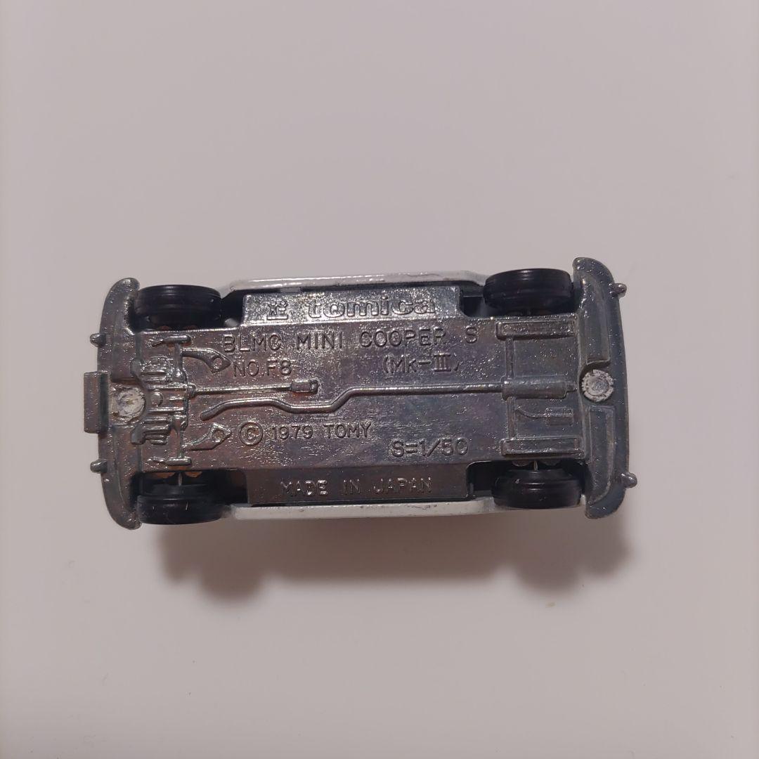 トミカＦ8-2-46 BLMC ミニクーパー S 警察仕様 1/50