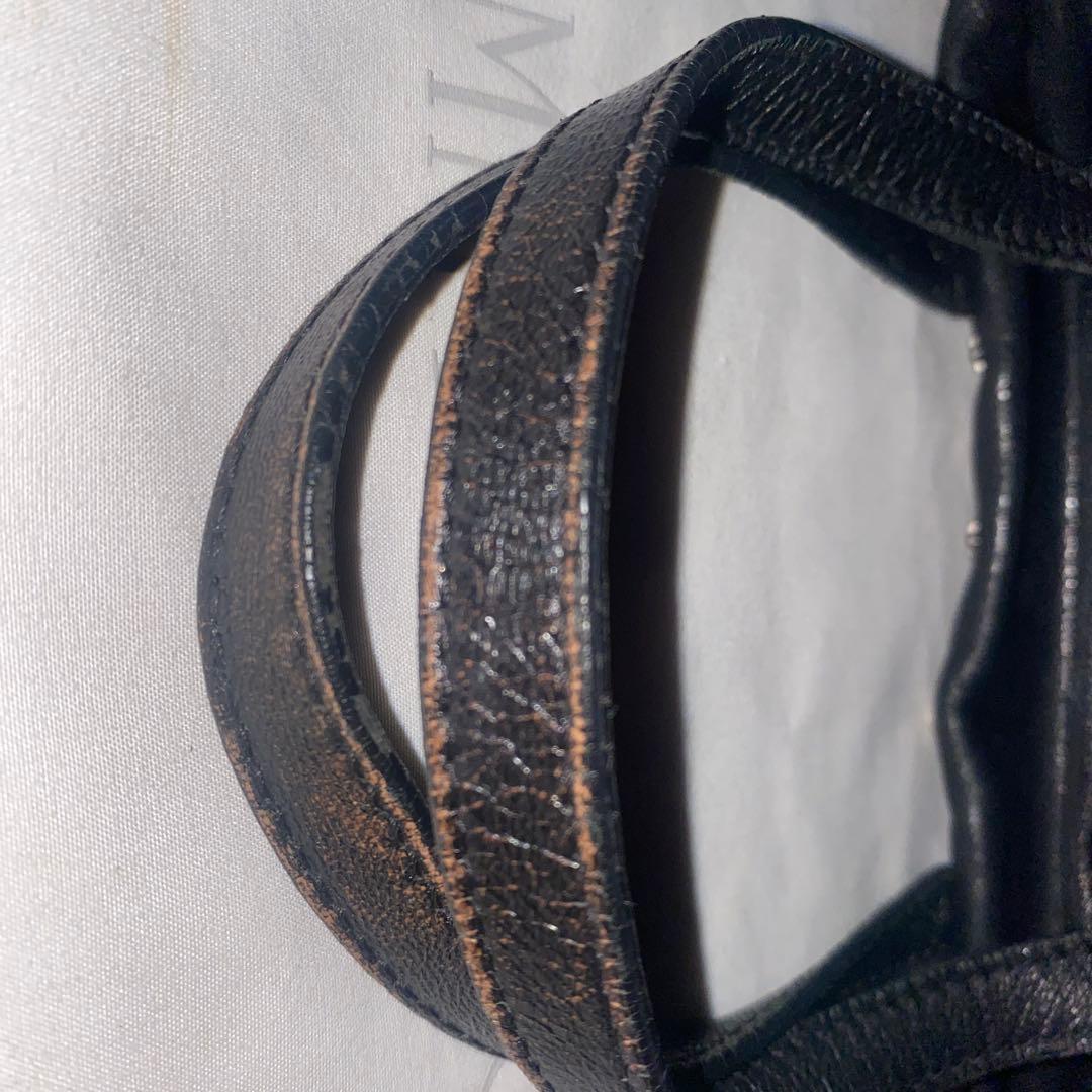 JIMMY CHOO ショルダーバッグ ２way スタッズ ミニサラ レザー