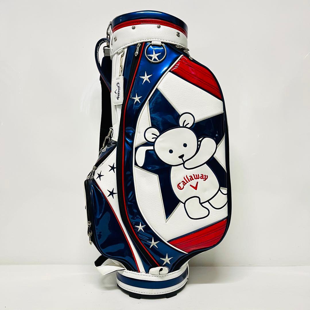美品　限定モデル　キャロウェイ　キャディバッグ　　レア　キャロウェイベア　くま