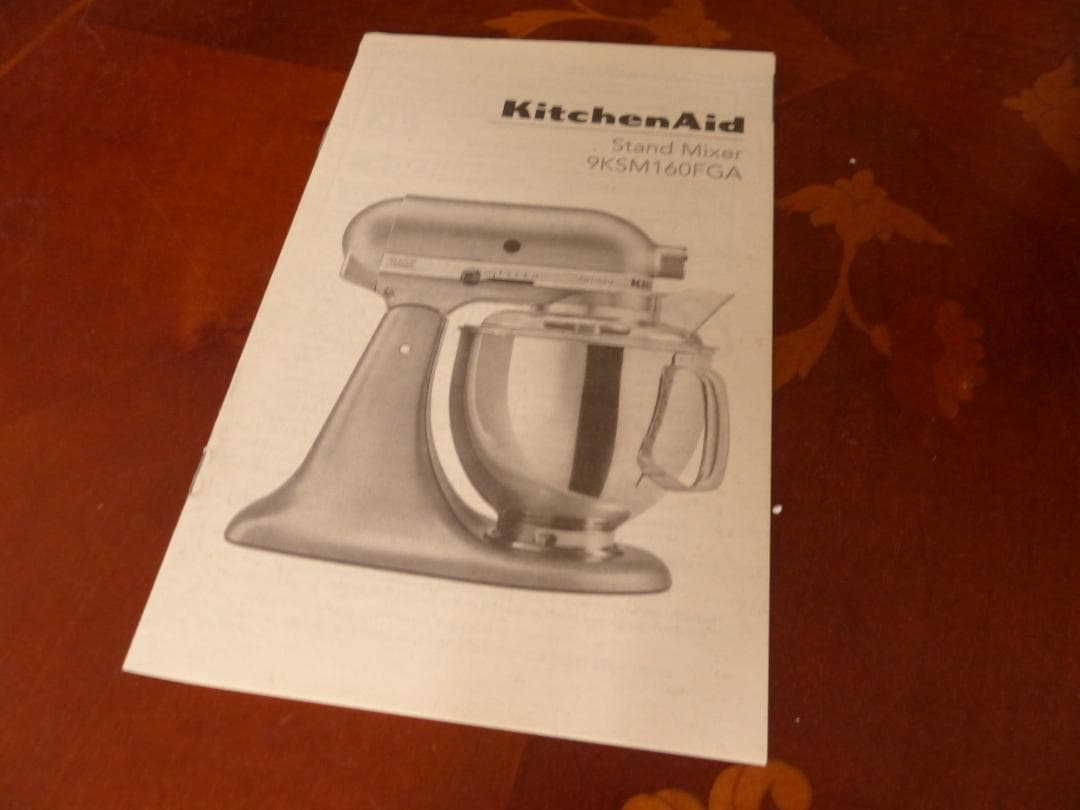 キッチンエイドスタンドミキサー　9KSM160FGWH　フードグラインダーセット