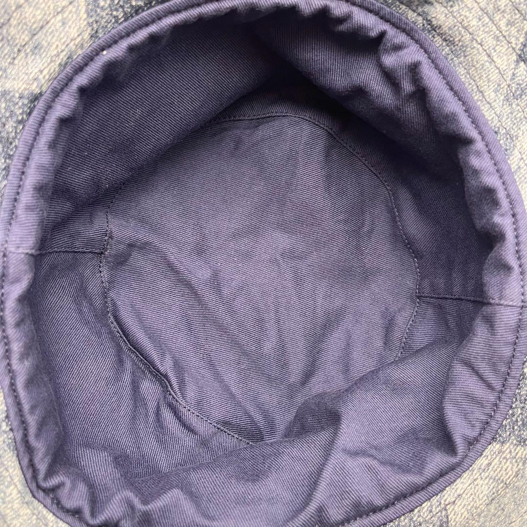 ルイヴィトン　ハット シャポー　スケーター　ダミエ ソルト　ブルー デニム　60