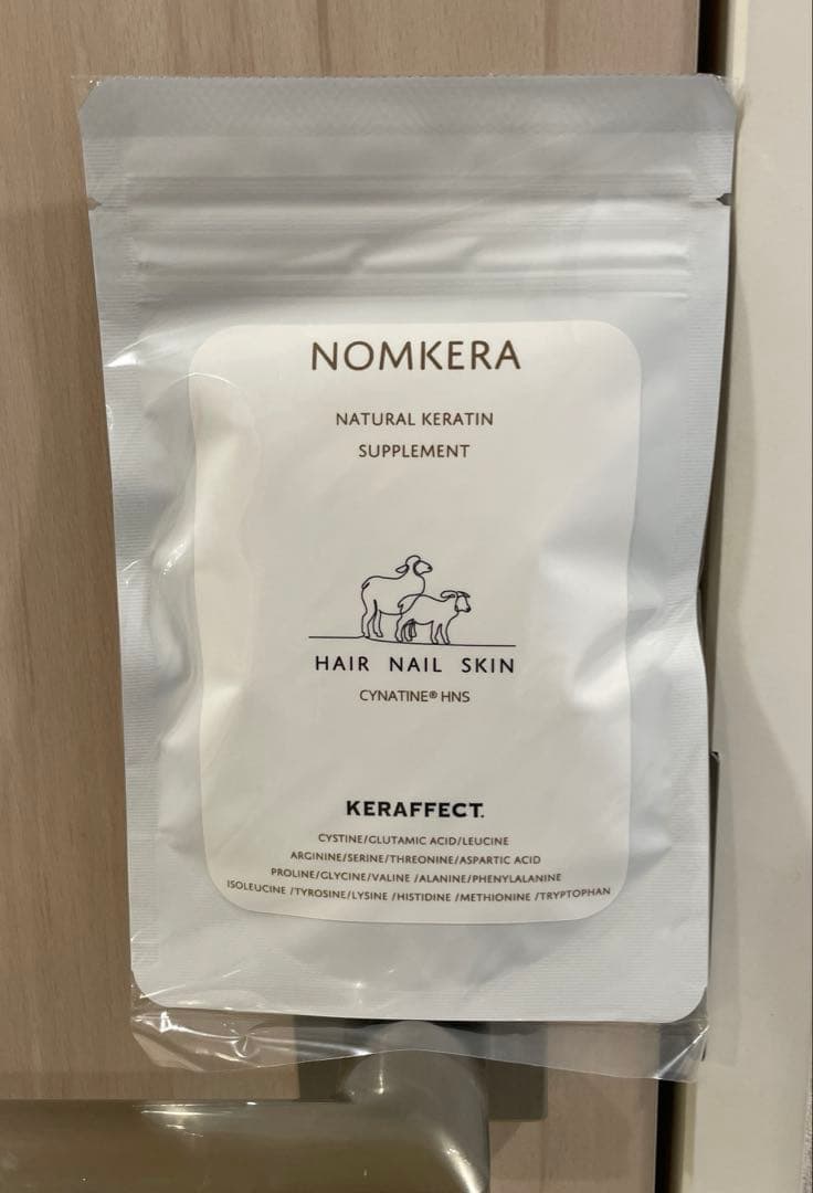 NOMKERA ノムケラ飲むケラチン 髪質改善 サプリメントエイジングケアまつ毛
