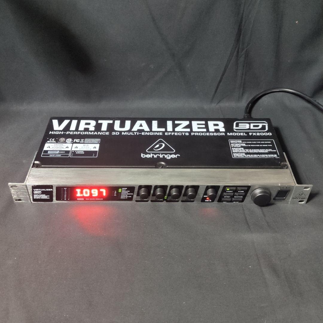 配信機器・PA機器・レコーディング機器 Behringer VIRTUALIZER 3D FX2000