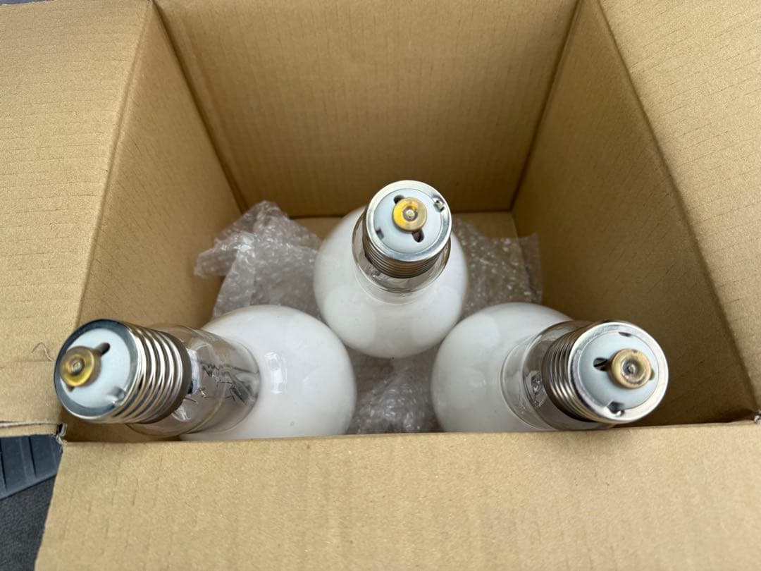 岩崎電気 水銀灯 ランプ HF400w HF400X 中古3個