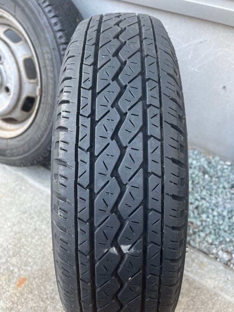 ブリヂストン　R600 軽バン　軽トラ　145/R12LT 4本セット　6PR