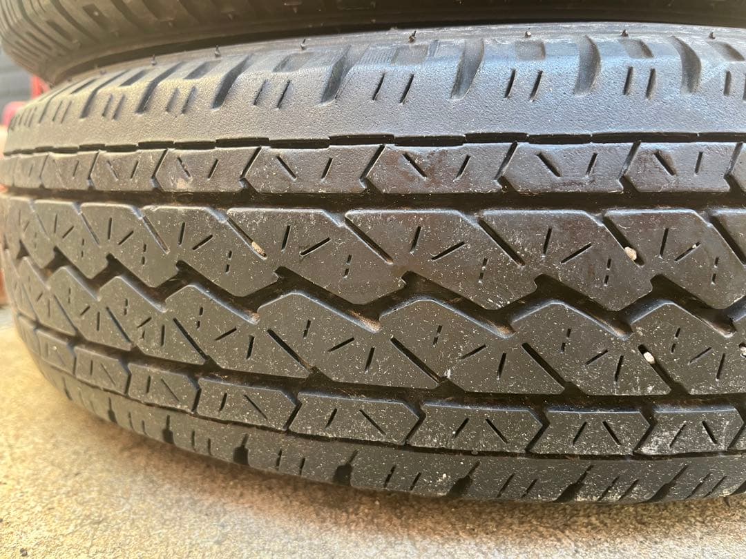 ブリヂストン　R600 軽バン　軽トラ　145/R12LT 4本セット　6PR