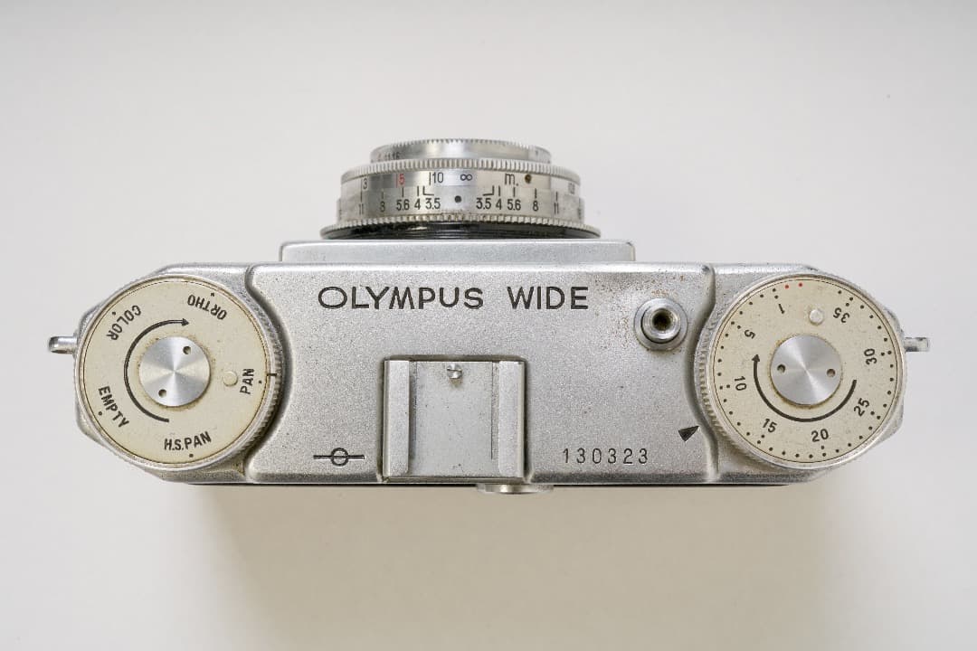 オリンパス　ワイド（OLYMPUS WIDE）オールドカメラ　1955年9月発売