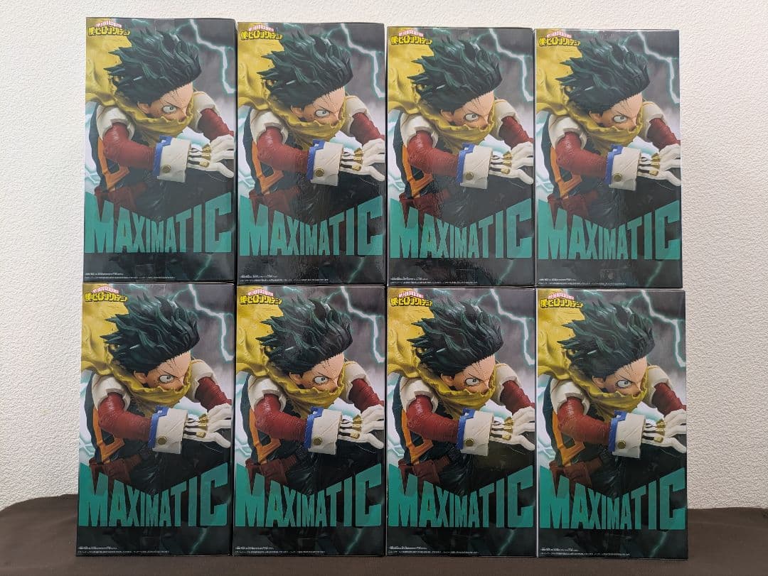 僕のヒーローアカデミア 緑谷出久 MAXIMATIC フィギュア8体セット