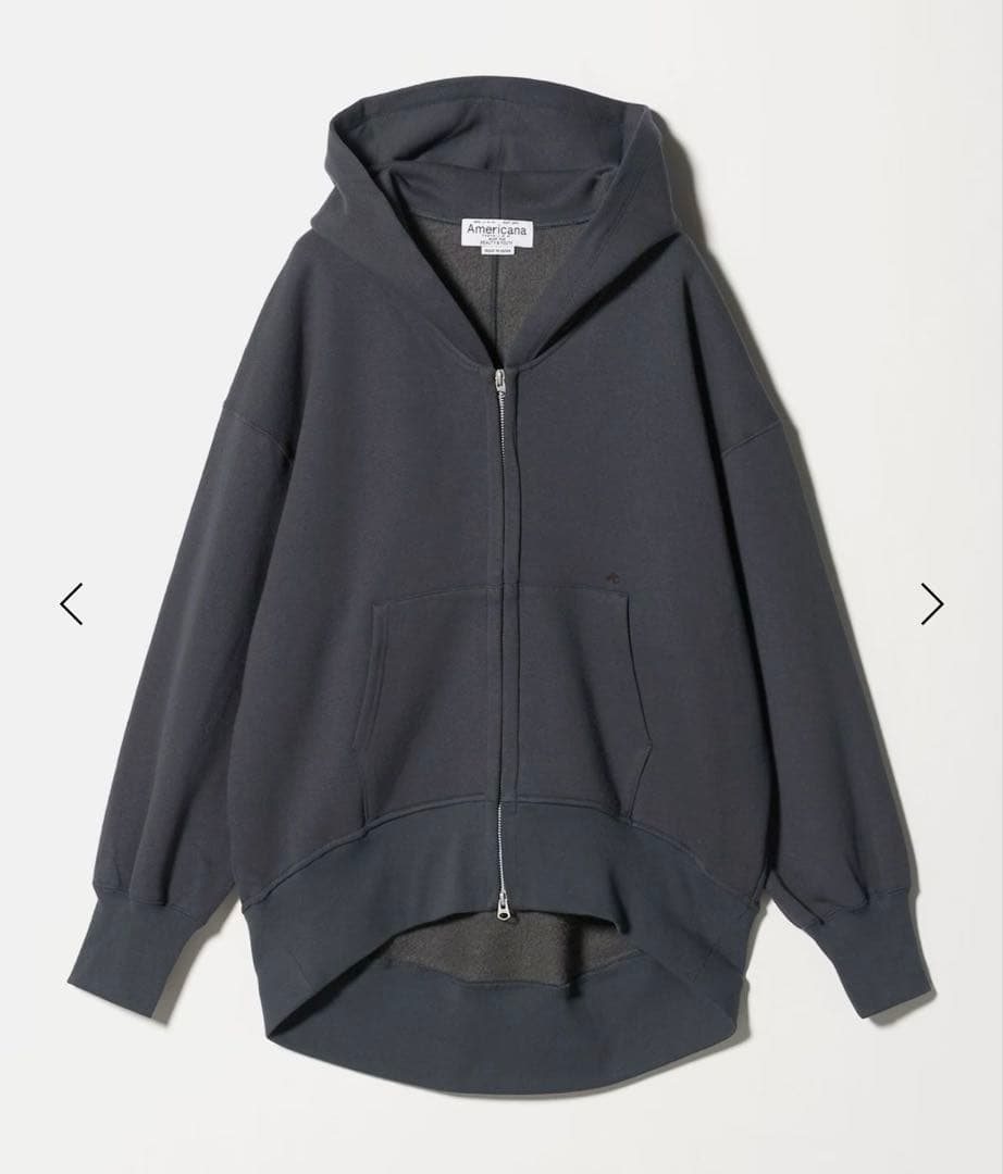 アメリカーナ　パーカー　グレー