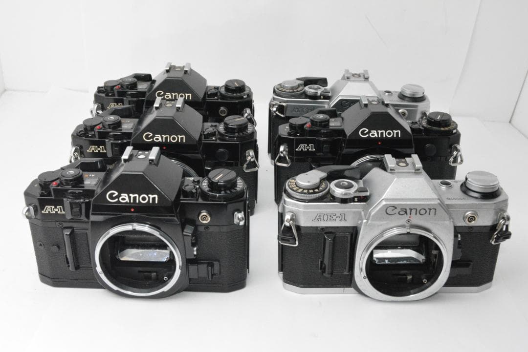 CANON A-1 AE-1 PROGRAMまとめて 6台