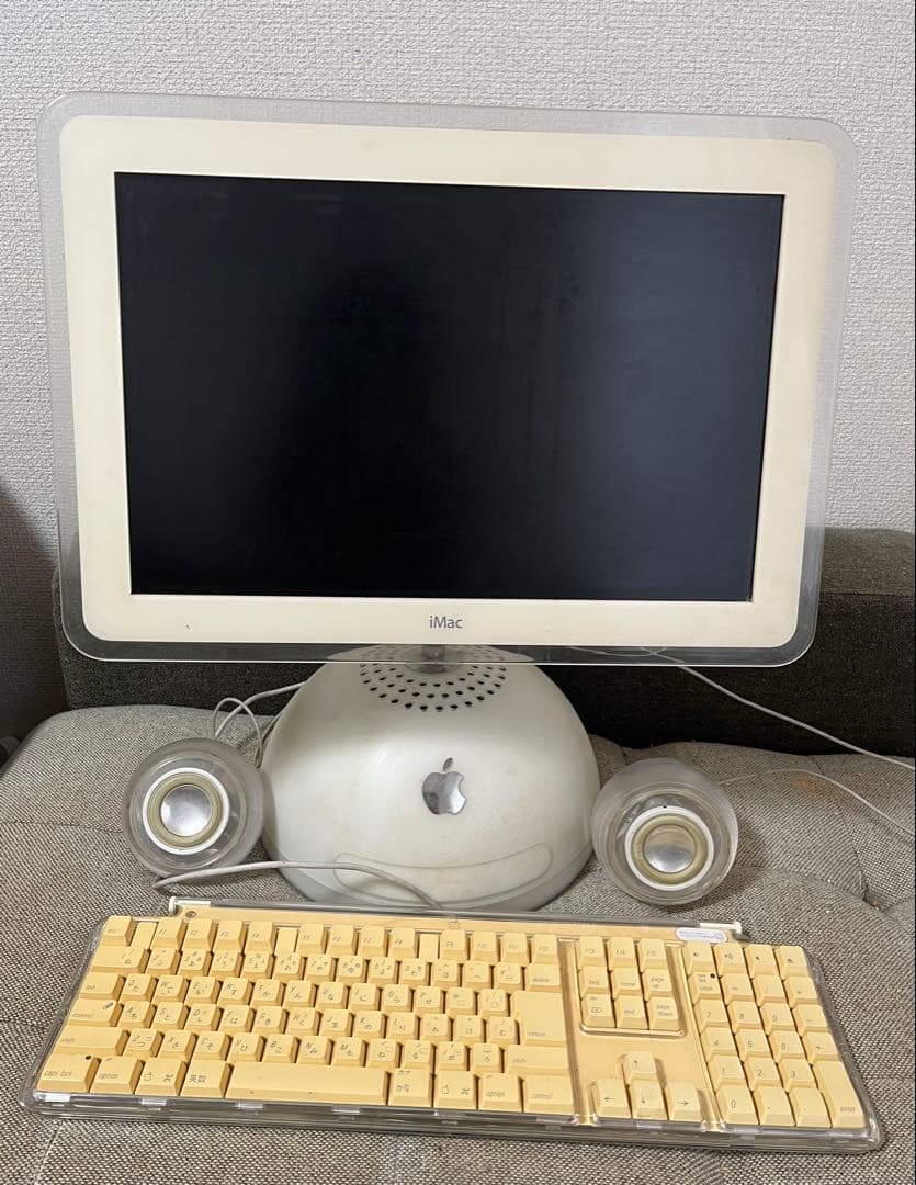 iMac G4 17インチ　大福　スピーカー　マウス　付属品あり
