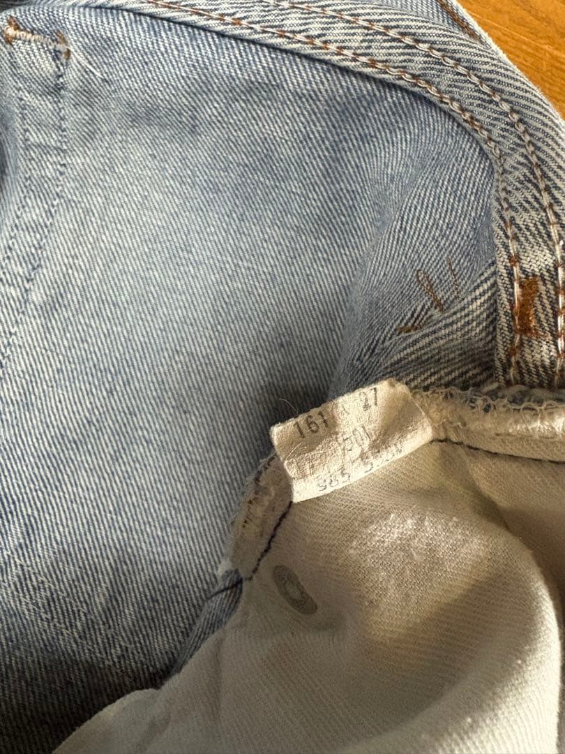 リーバイス　80s　501 赤耳　オリジナル