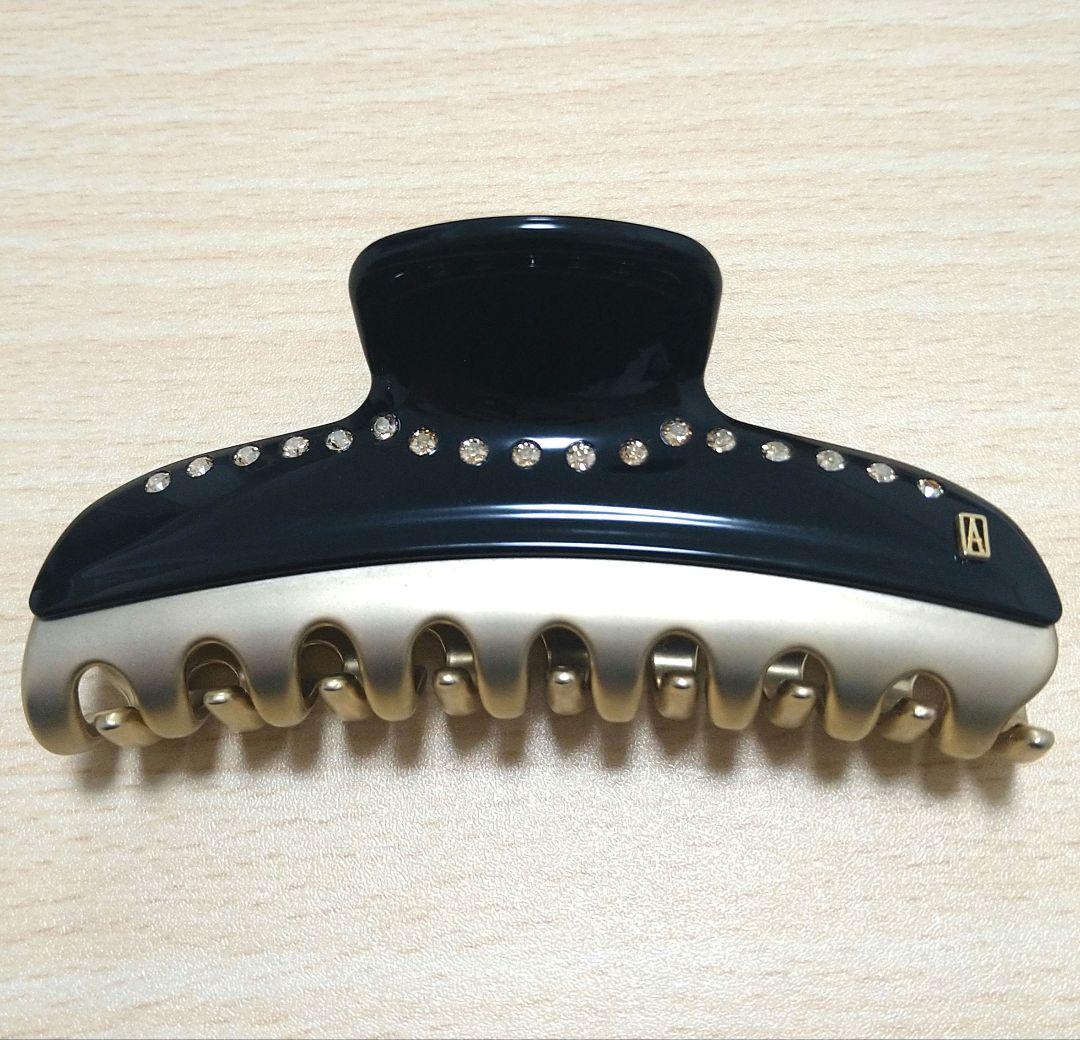 アレクサンドル ドゥ パリ　ヘアクリップ　ヴァンドームクリップ　ブラック